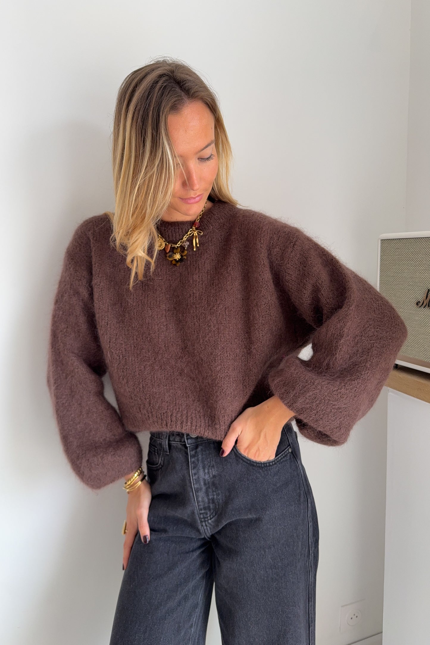 MAILLE STEVEN CHOCOLAT