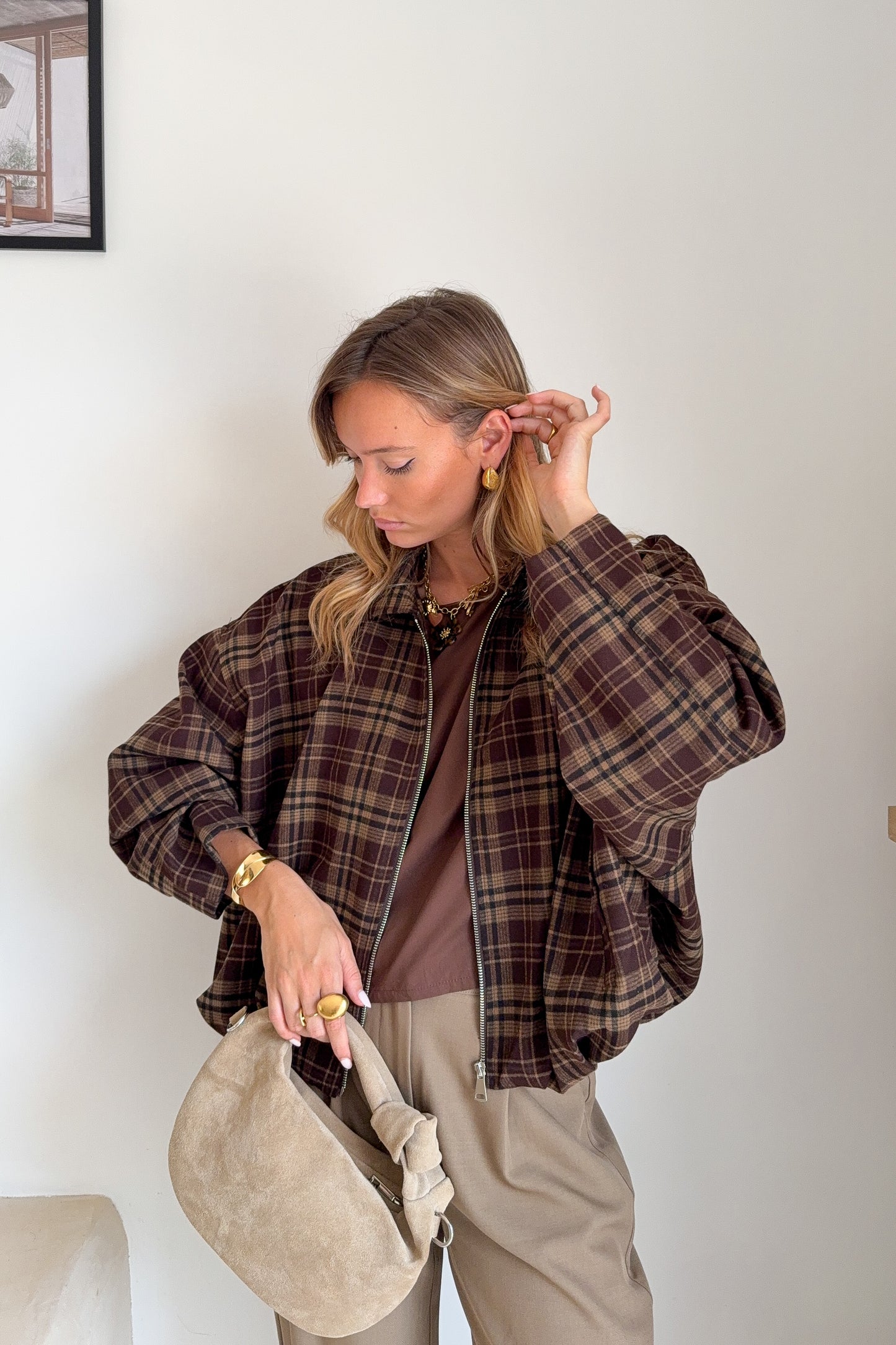 VESTE A CARREAUX EDOUARD