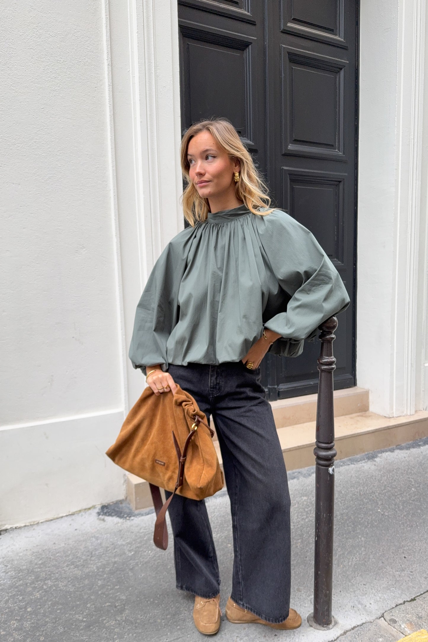 BLOUSE VALENTINA KAKI