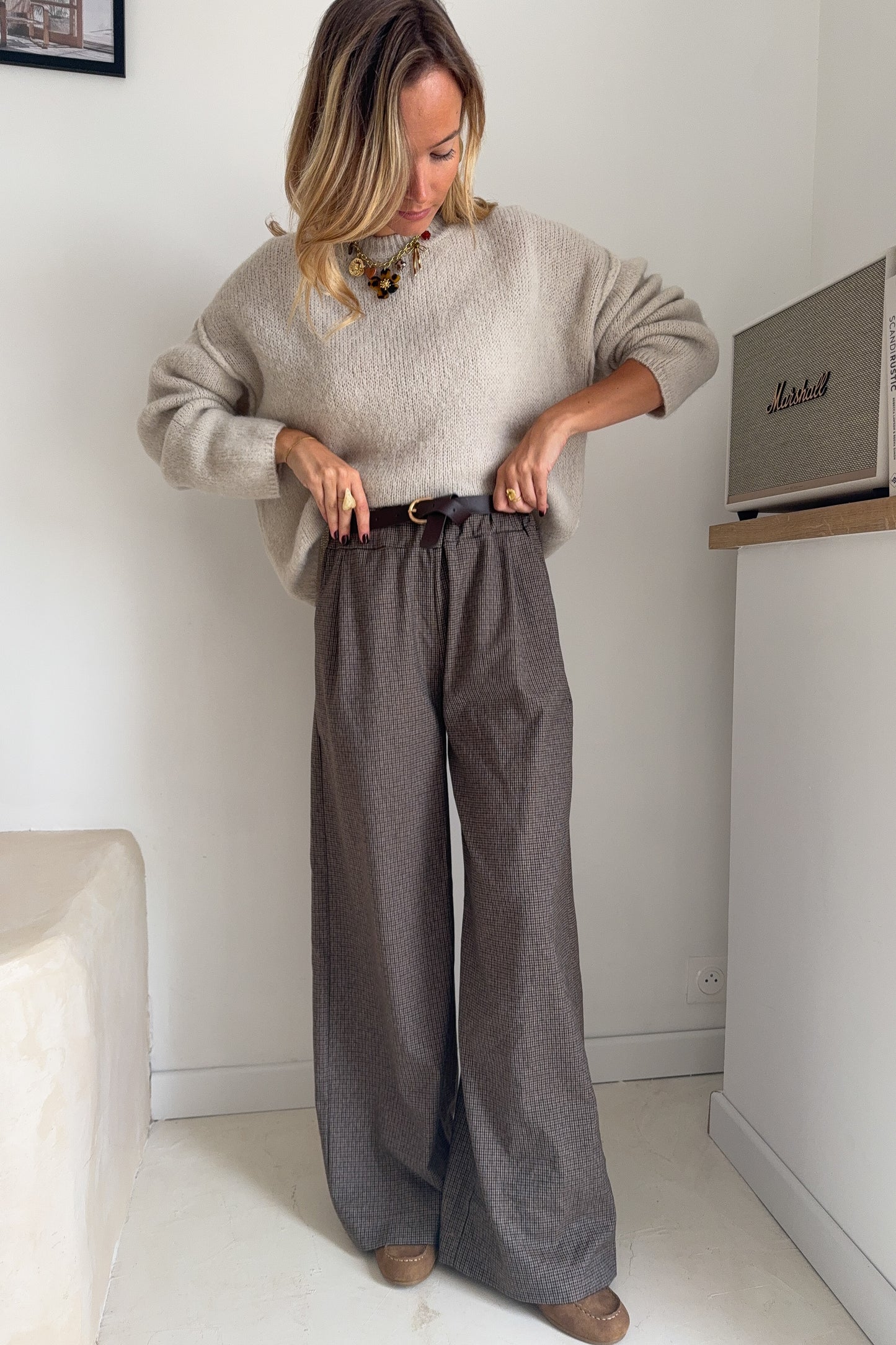 PANTALON LAUREL (vendu avec sa ceinture)