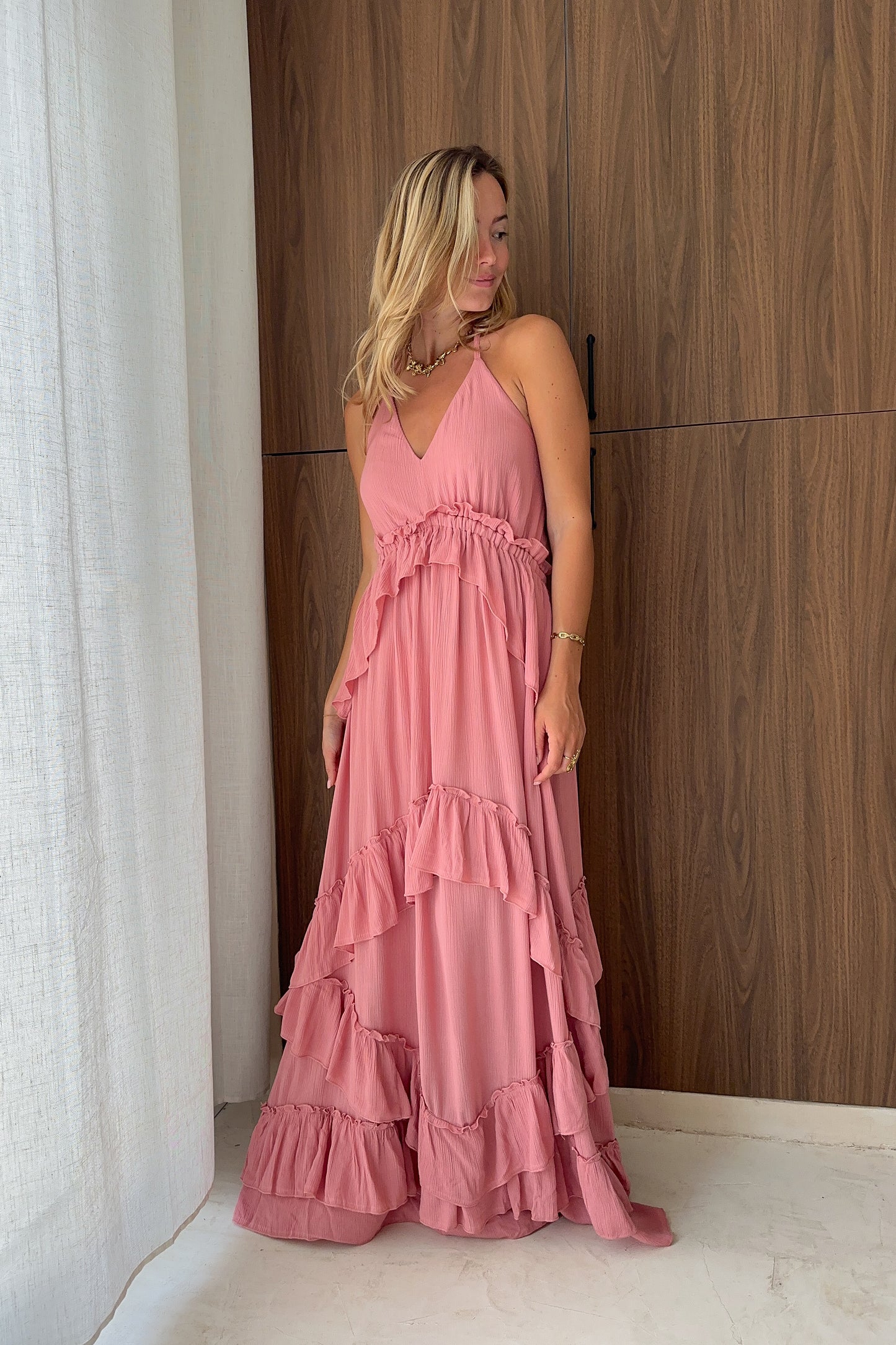 ROBE AMANDINE ROSE