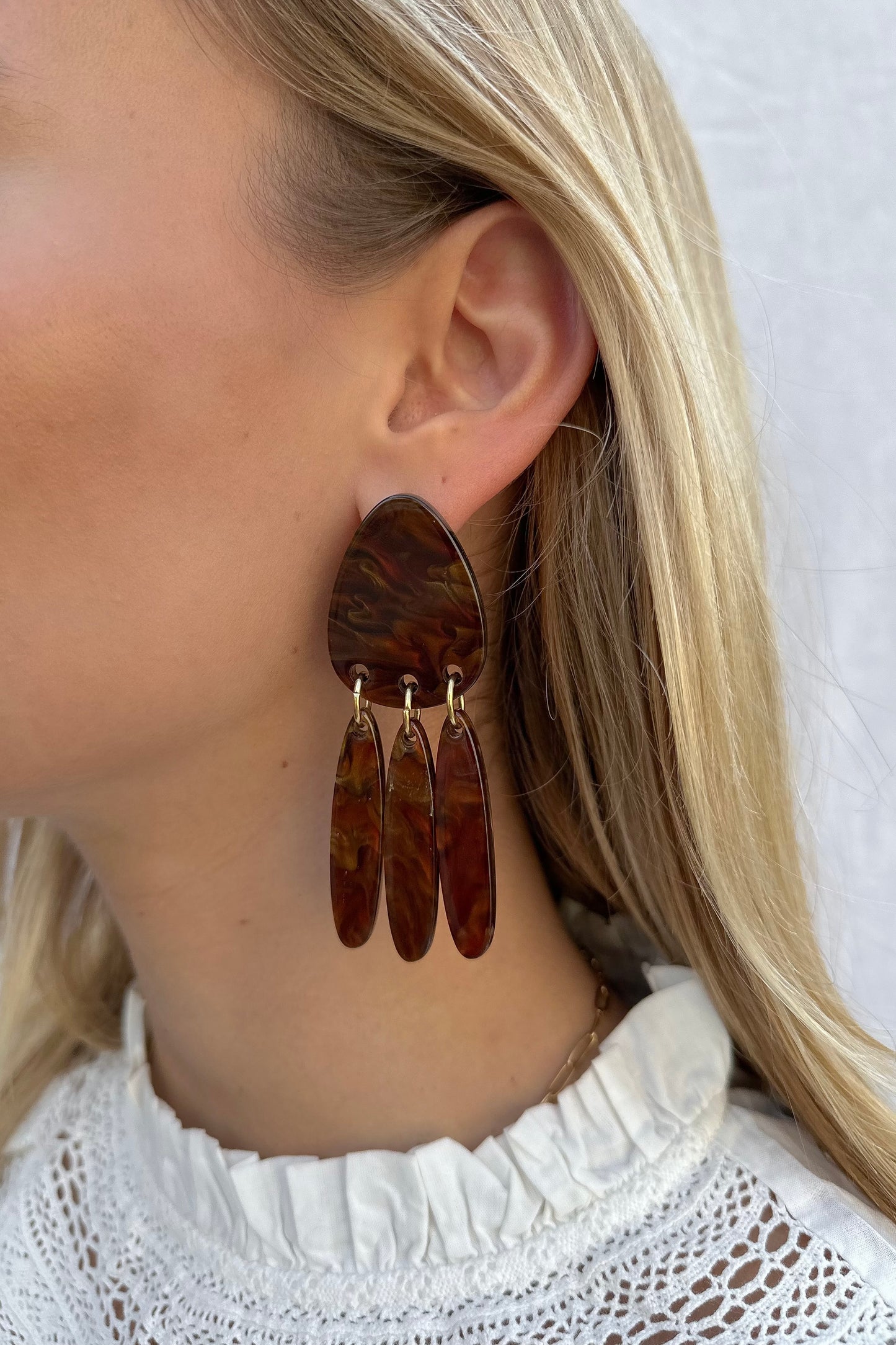 Boucles d'oreilles BROWN