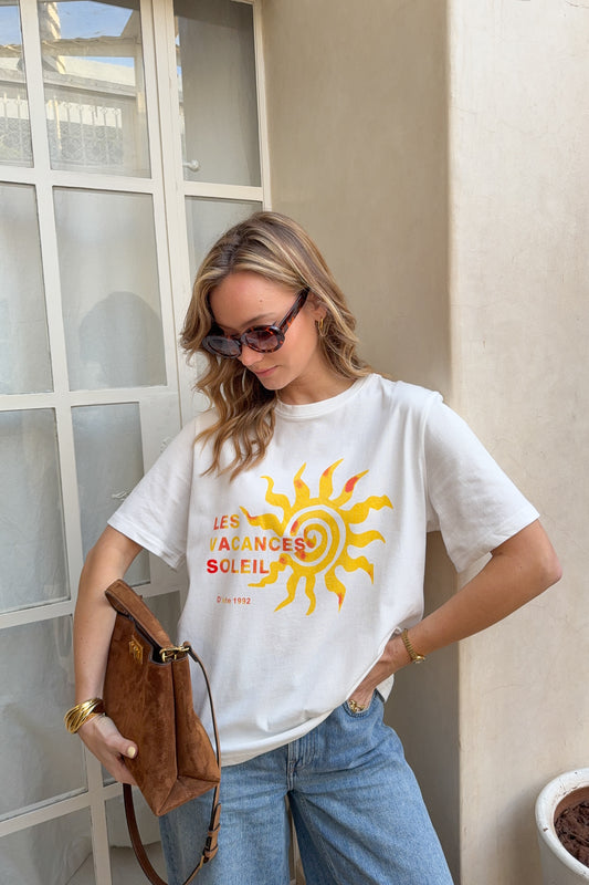 T.SHIRT "LES VACANCES AU SOLEIL"