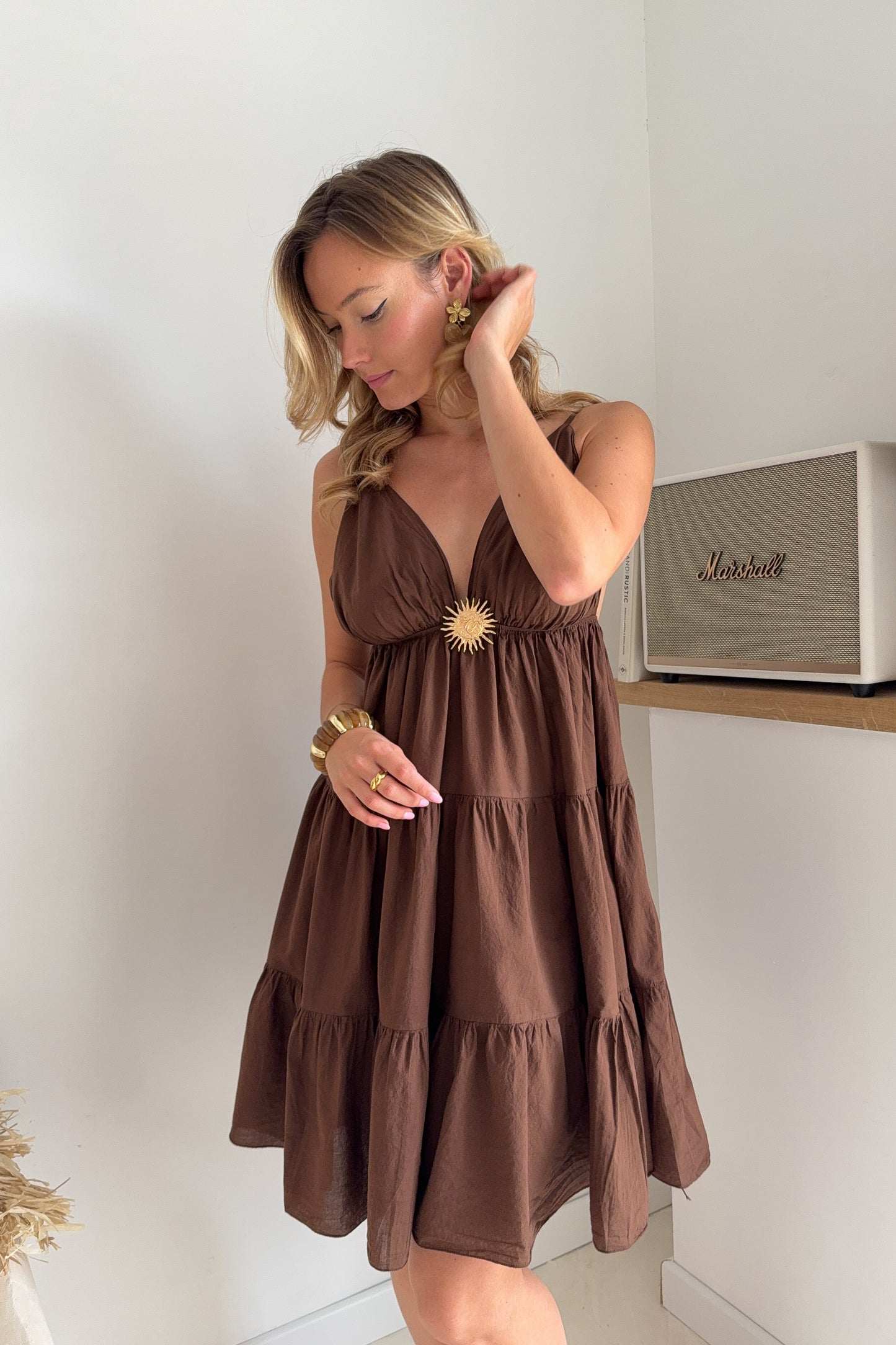 ROBE LUNA CHOCOLAT