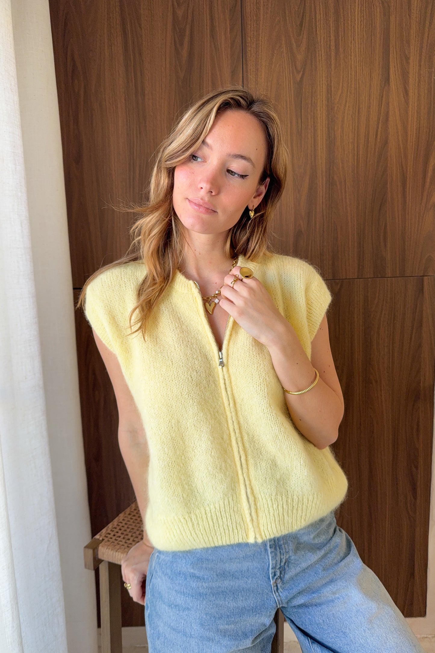 PULL LEONARD JAUNE