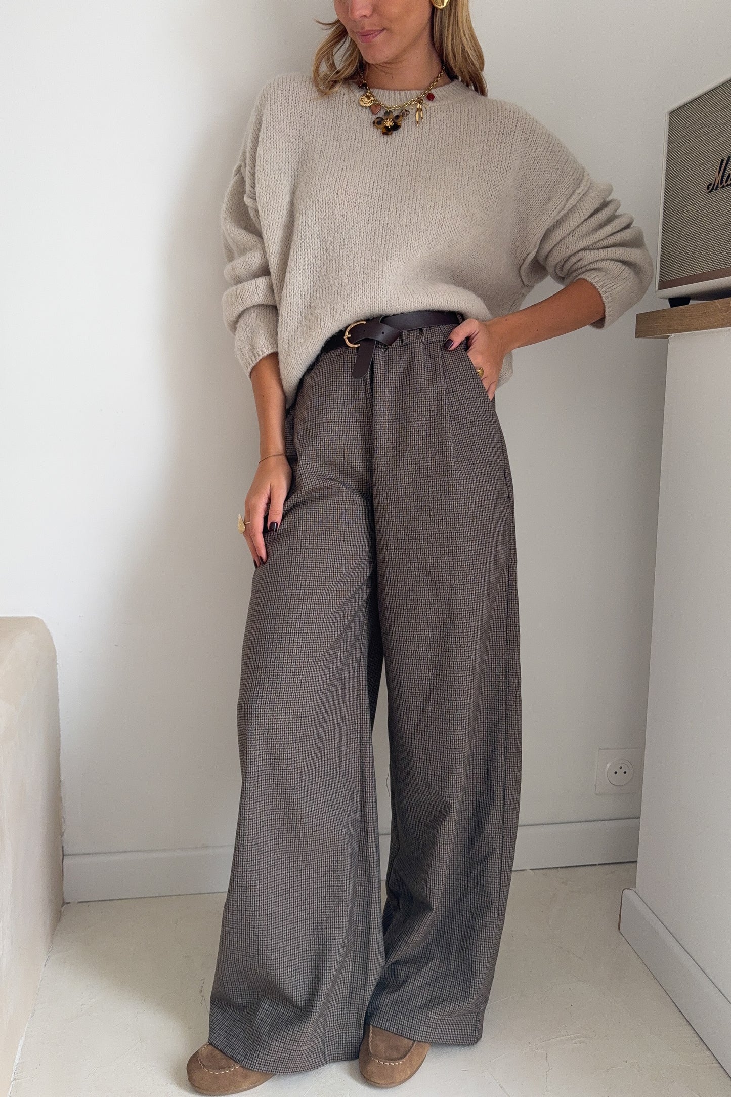 PANTALON LAUREL (vendu avec sa ceinture)