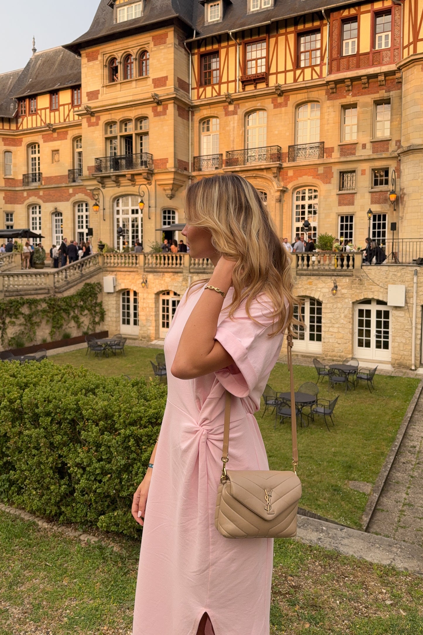 ROBE MERIDA ROSE POUDRE