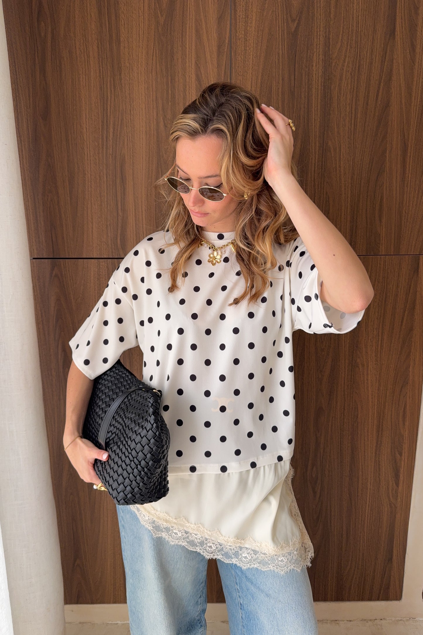 TOP PAUL ECRU OVERSIZE