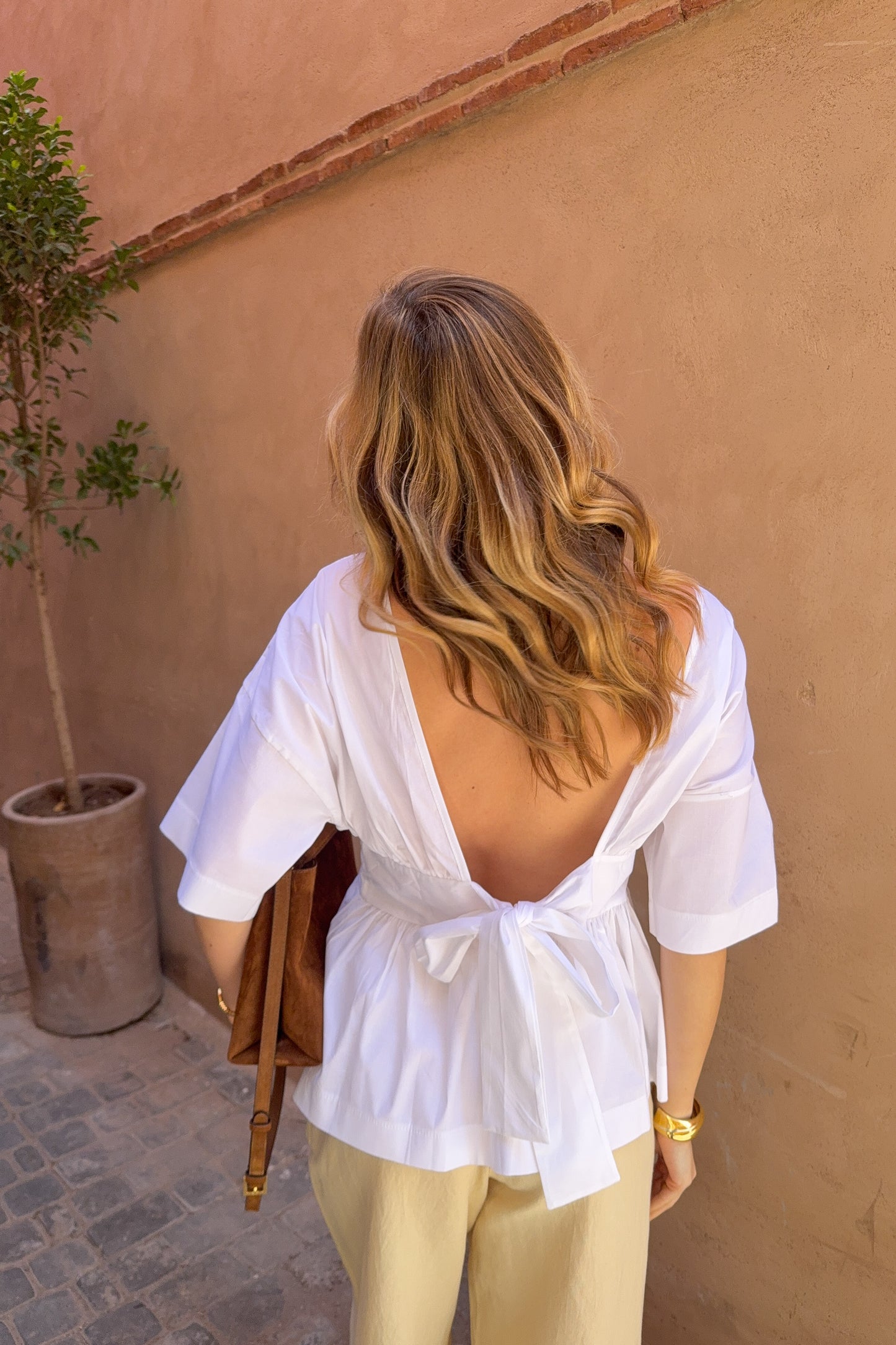 BLOUSE FLORA BLANCHE