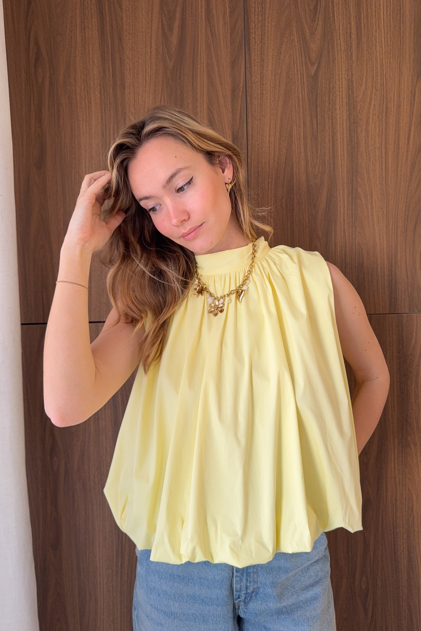 BLOUSE MILA JAUNE