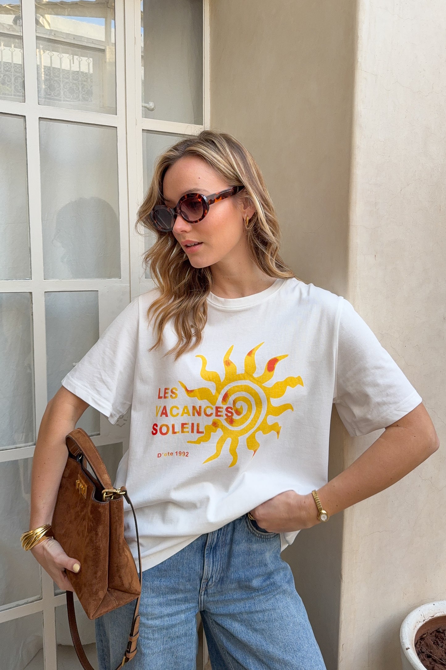 T.SHIRT "LES VACANCES AU SOLEIL"
