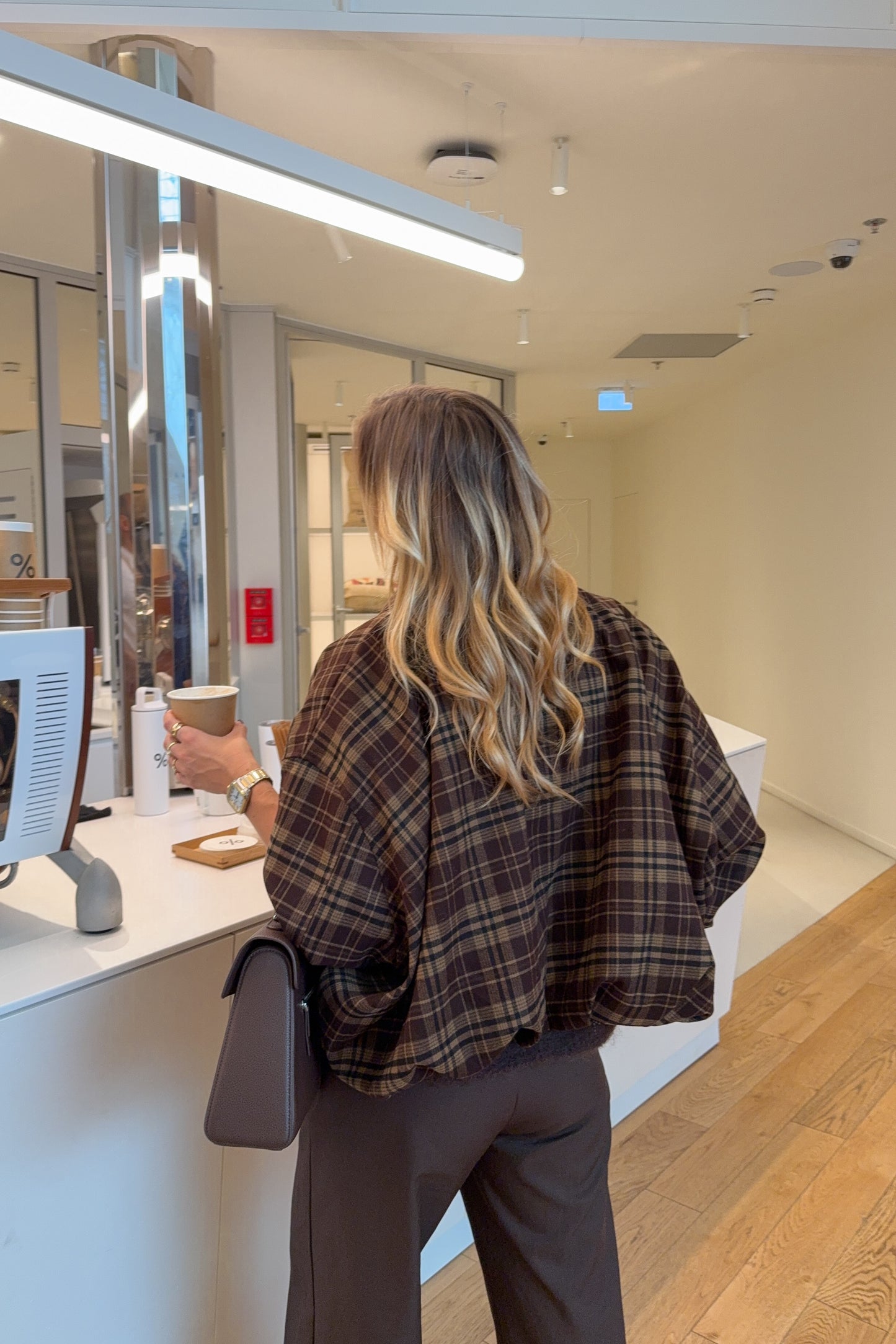 VESTE A CARREAUX EDOUARD