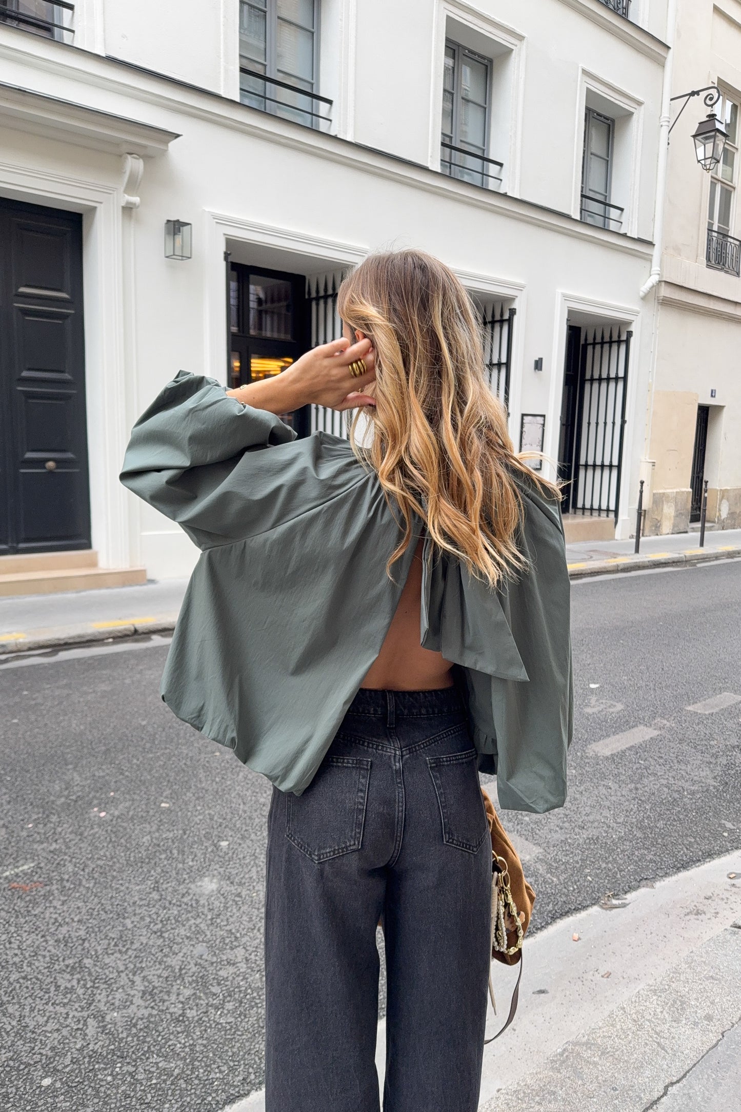 BLOUSE VALENTINA KAKI