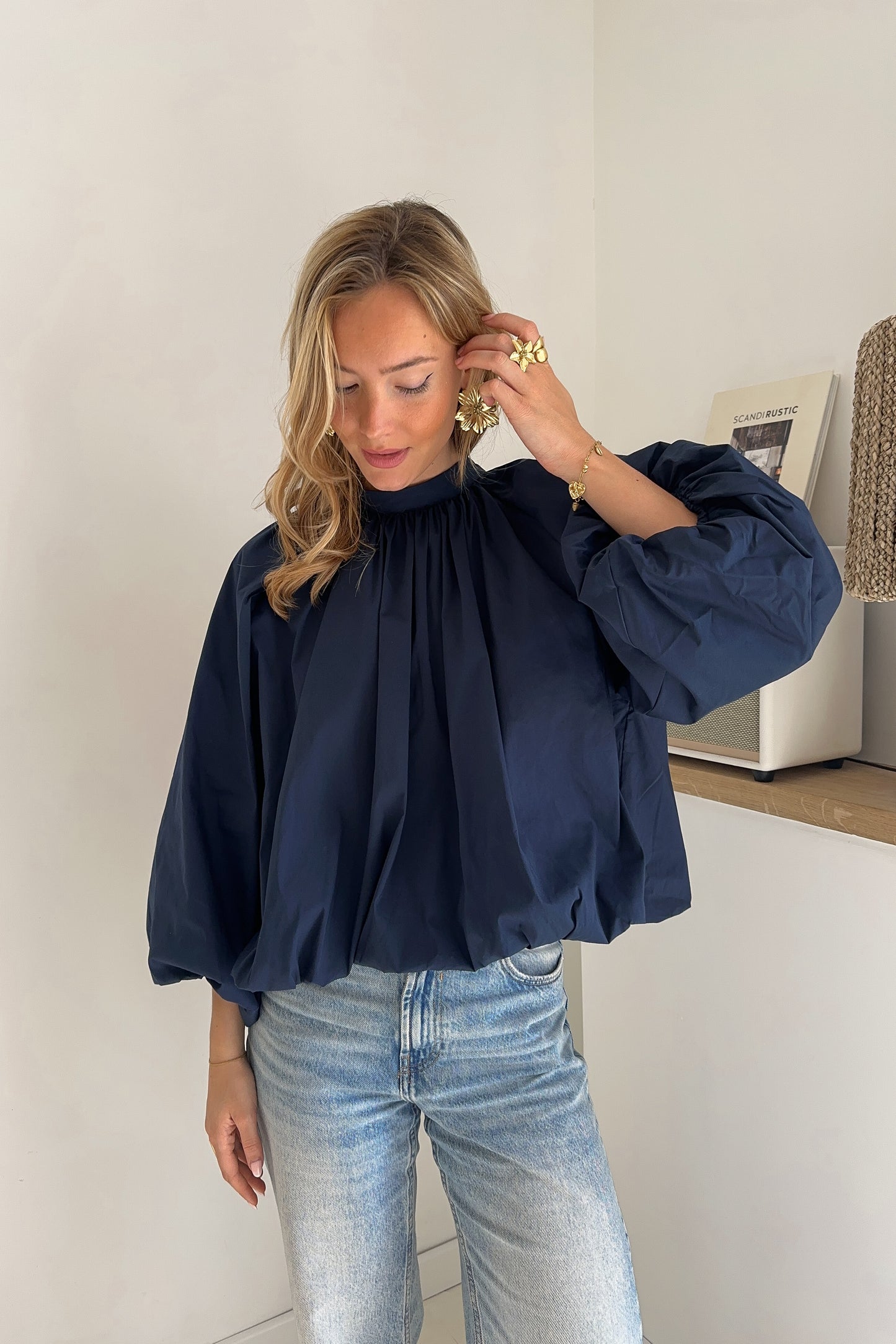 BLOUSE VALENTINA MARINE