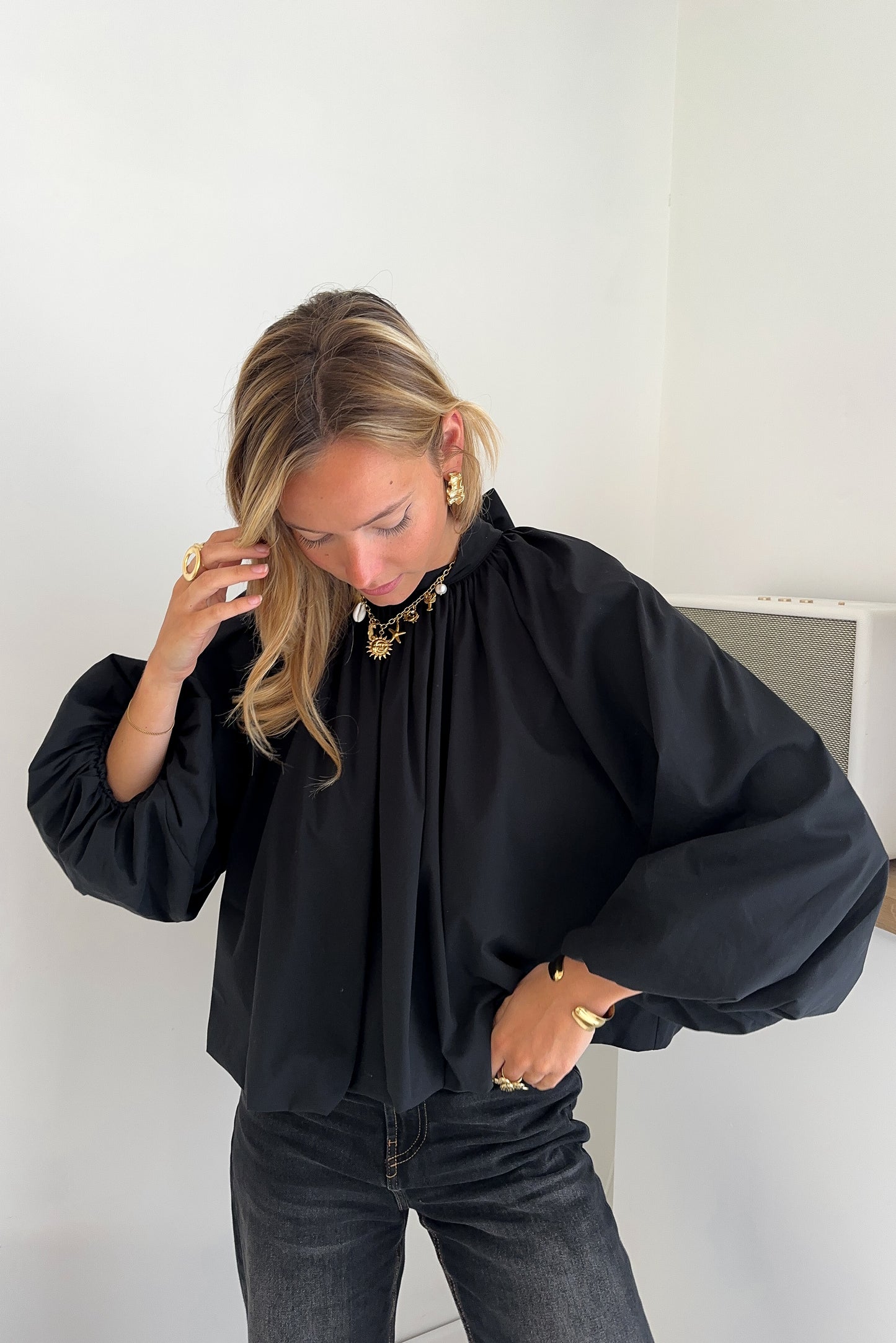 BLOUSE VALENTINA NOIRE