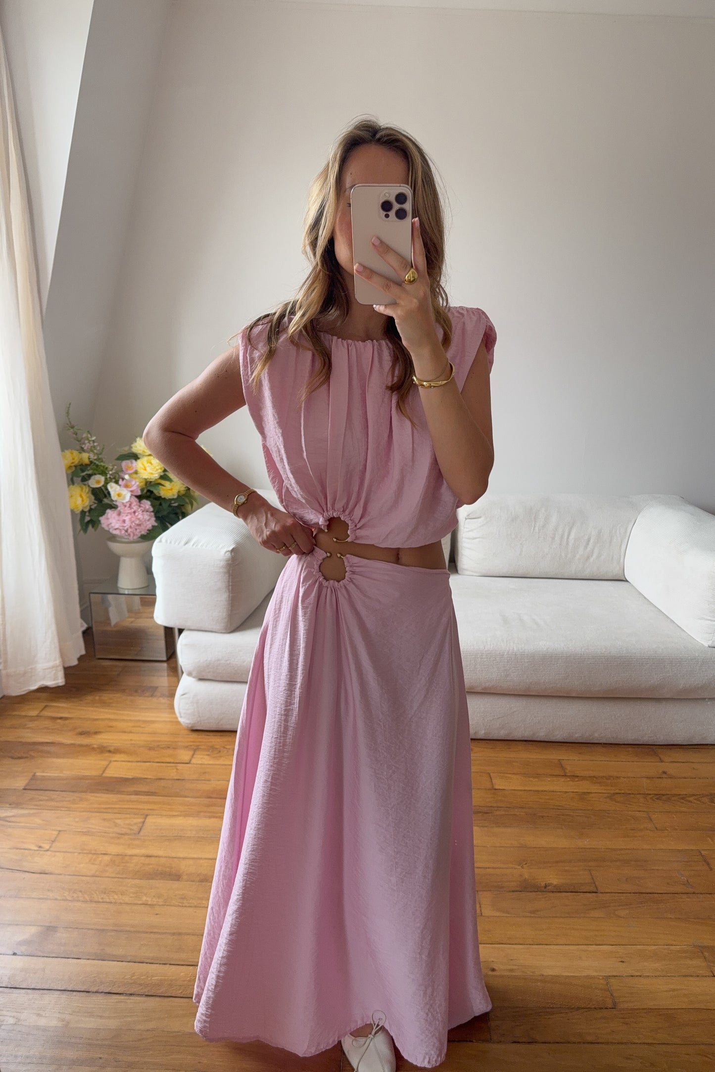 ENSEMBLE EVA ROSE PALE