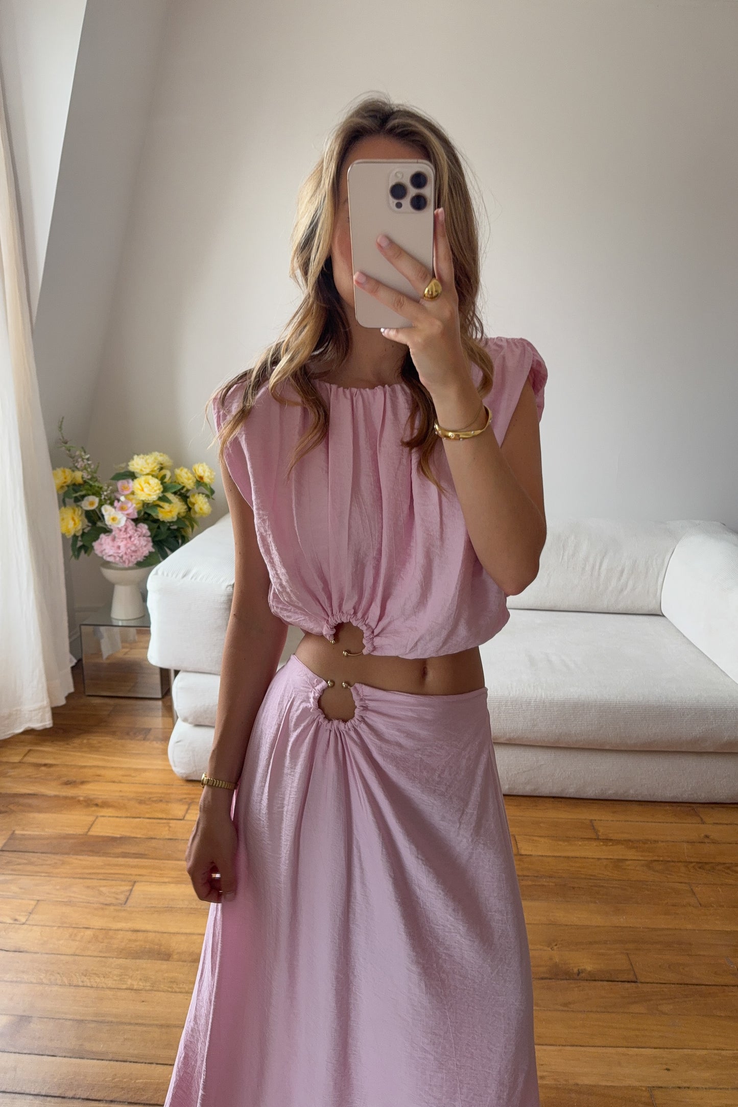 ENSEMBLE EVA ROSE PALE