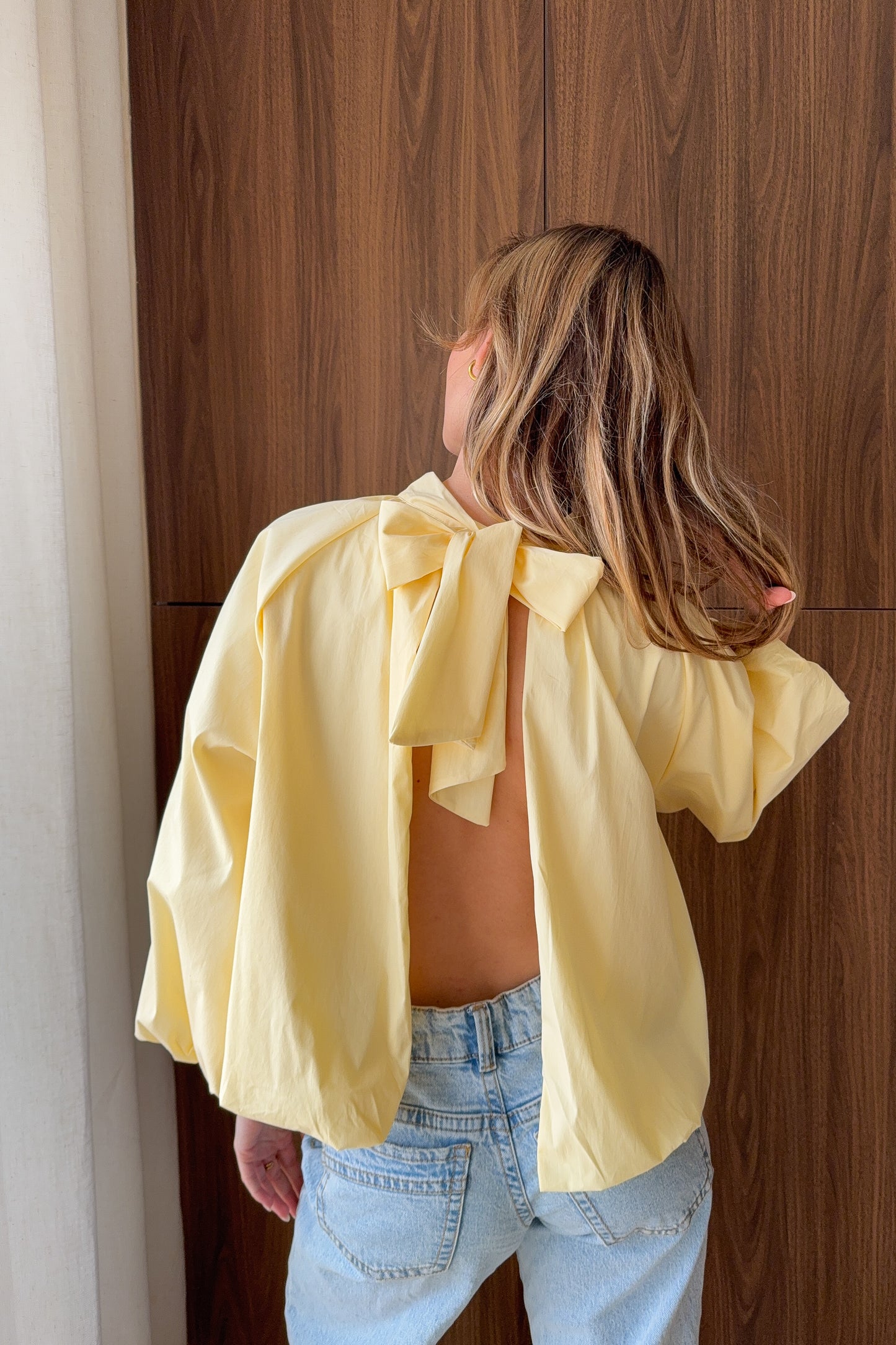 BLOUSE VALENTINA JAUNE