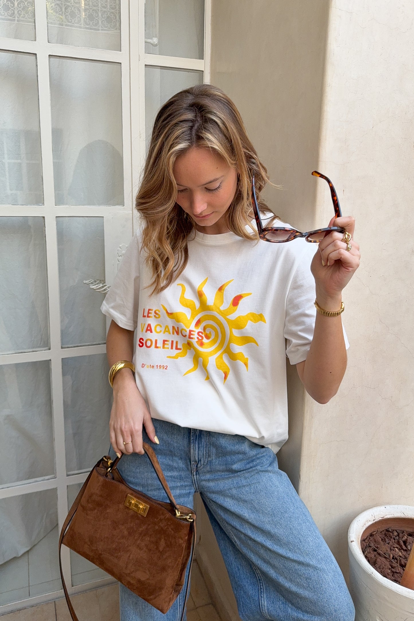 T.SHIRT "LES VACANCES AU SOLEIL"