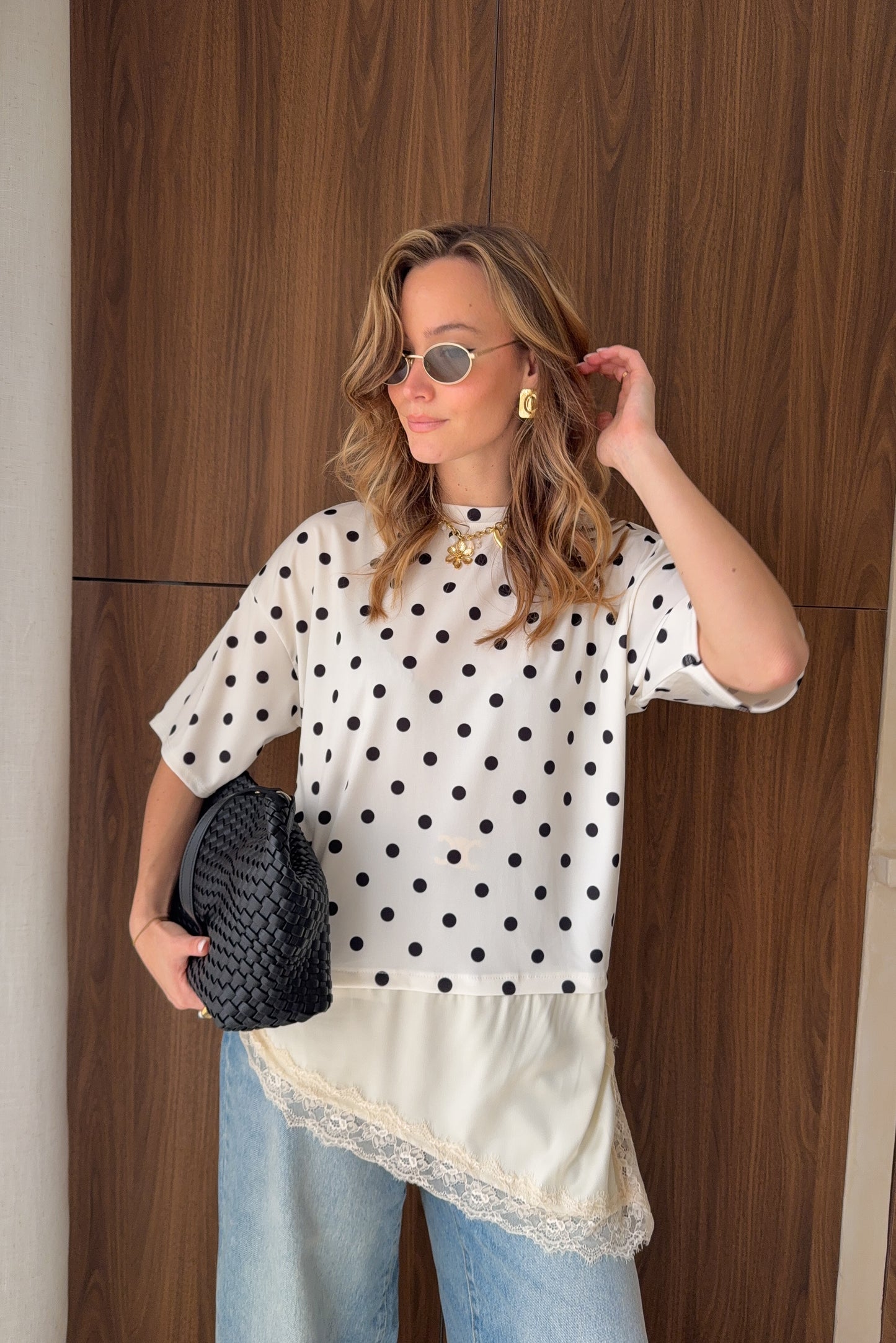TOP PAUL ECRU OVERSIZE