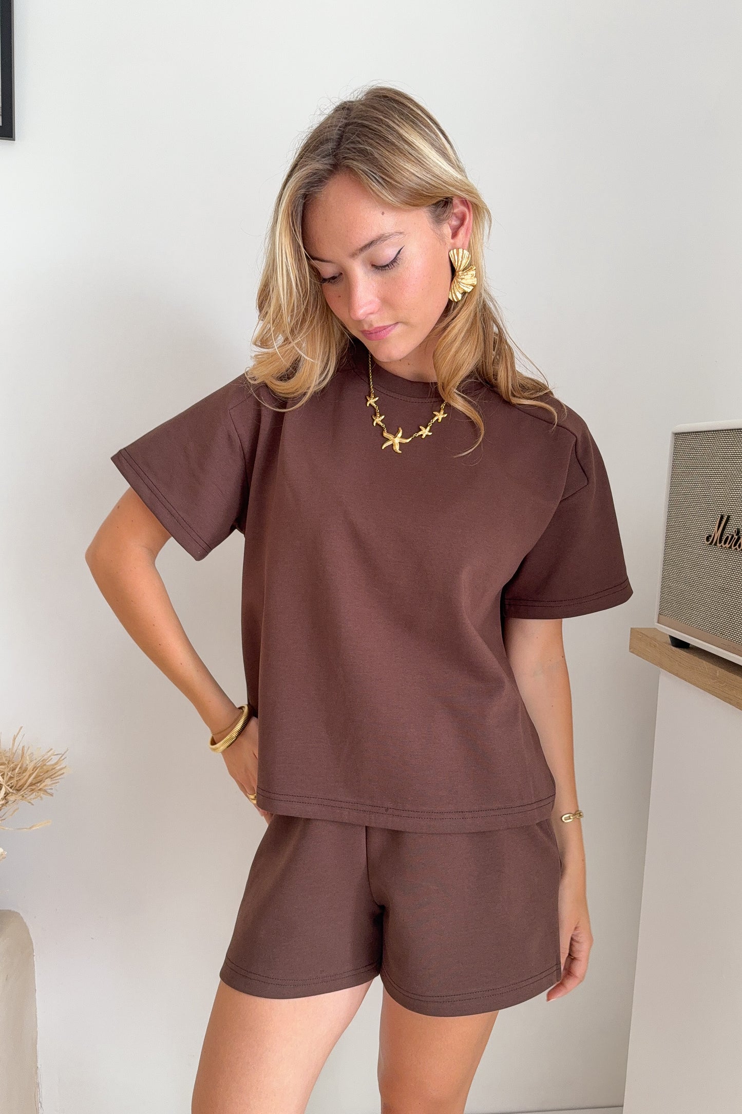 ENSEMBLE SPORTY MARRON