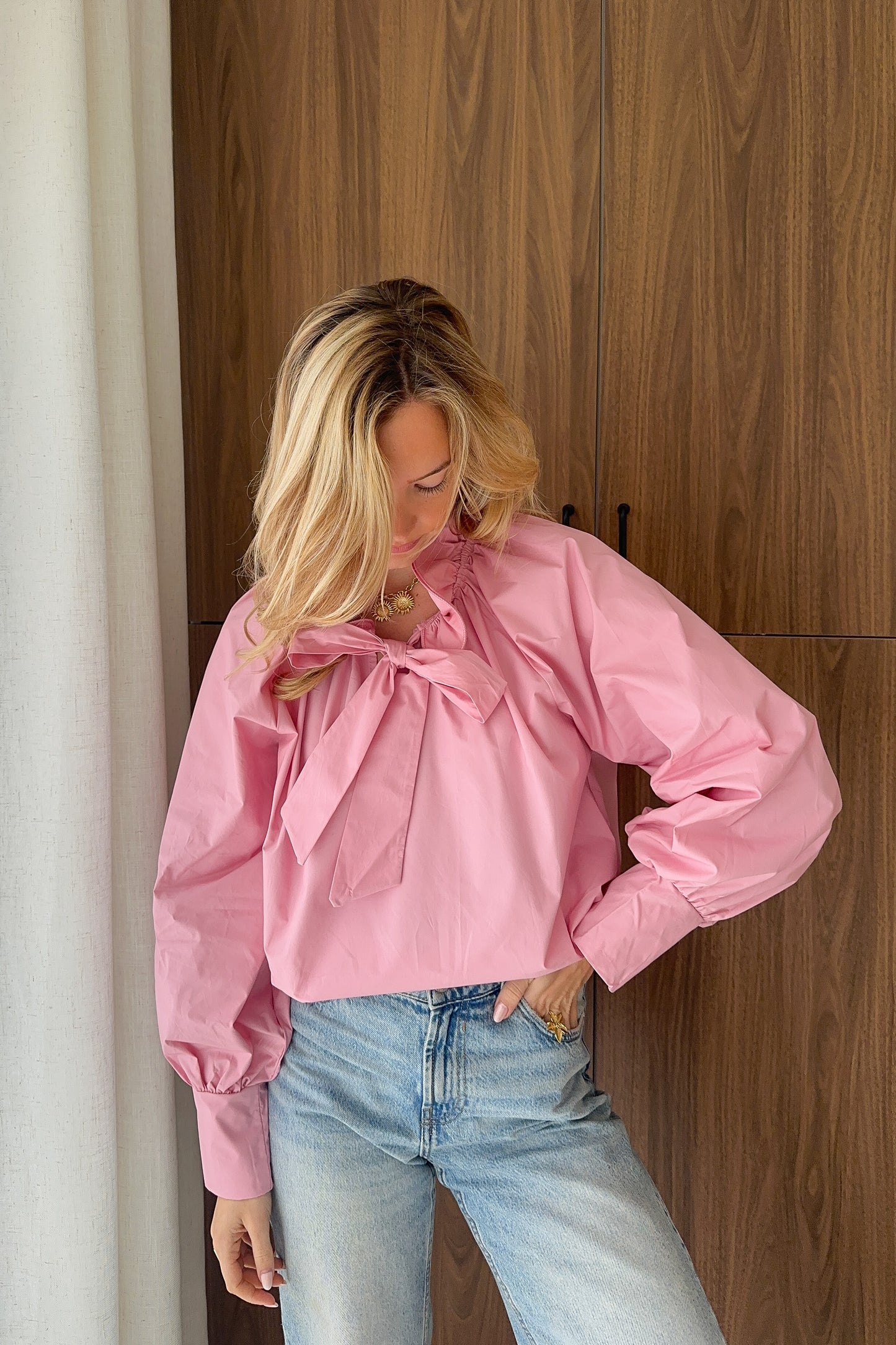 CHEMISIER PENELOPE ROSE