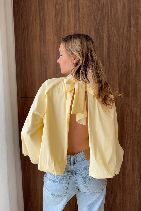 BLOUSE VALENTINA JAUNE