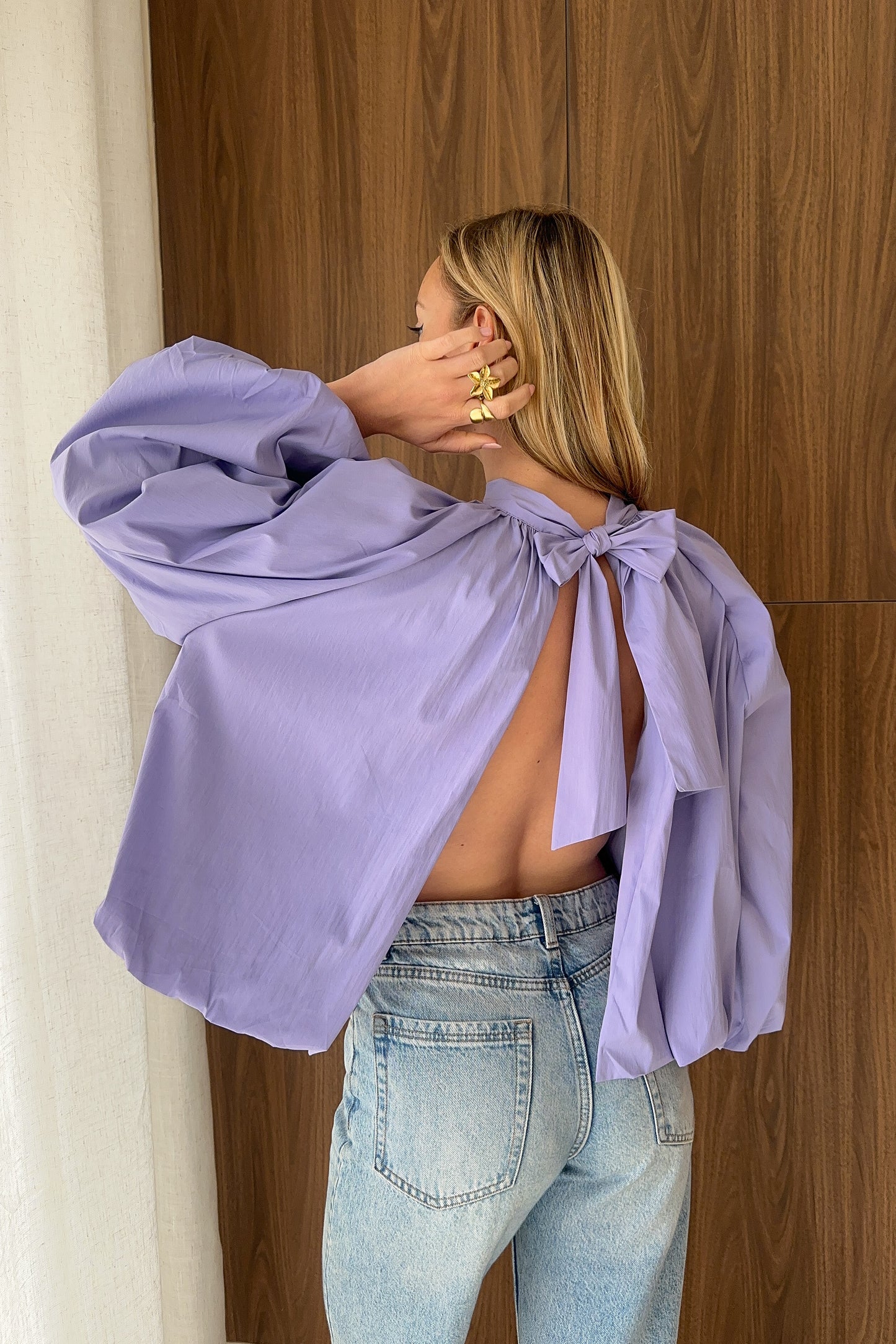 BLOUSE VALENTINA LILAS