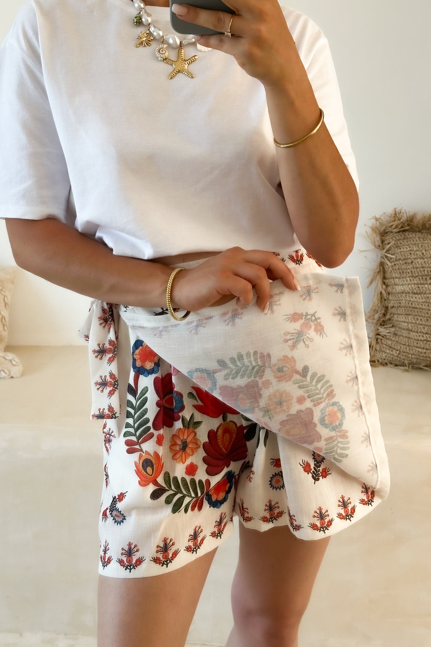 JUPE SHORT FOLKO