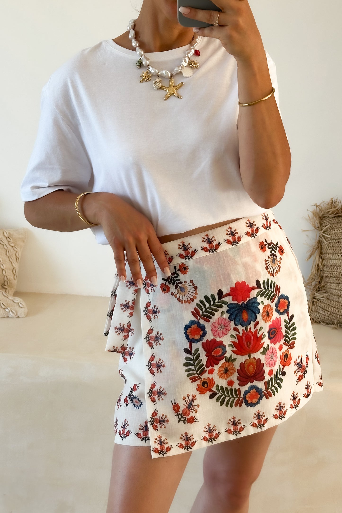 JUPE SHORT FOLKO