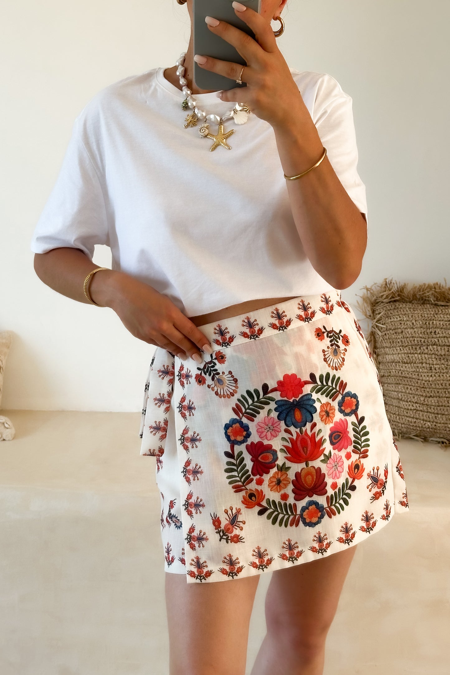 JUPE SHORT FOLKO
